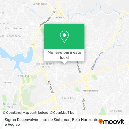 Sigma Desenvolvimento de Sistemas mapa