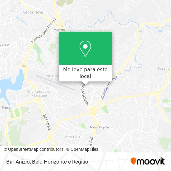 Bar Anizio mapa