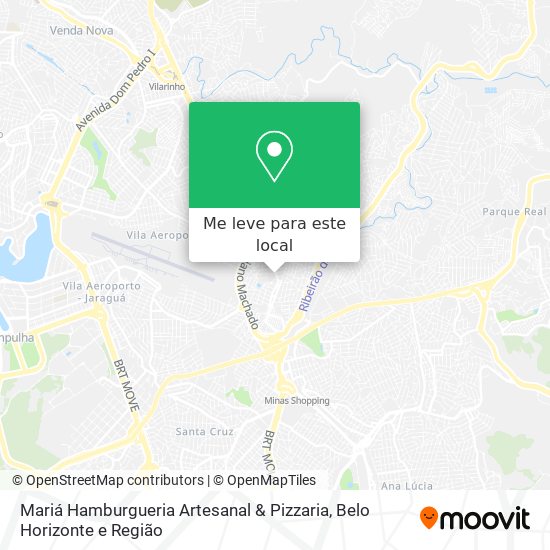 Mariá Hamburgueria Artesanal & Pizzaria mapa