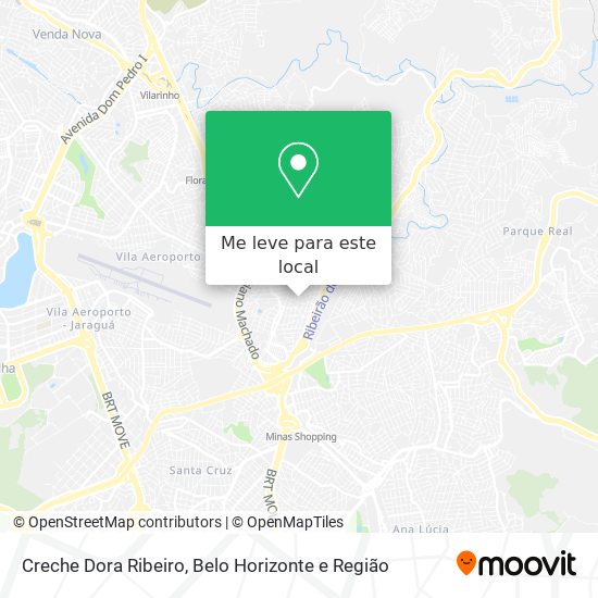 Creche Dora Ribeiro mapa