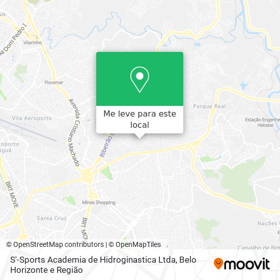 S'-Sports Academia de Hidroginastica Ltda mapa