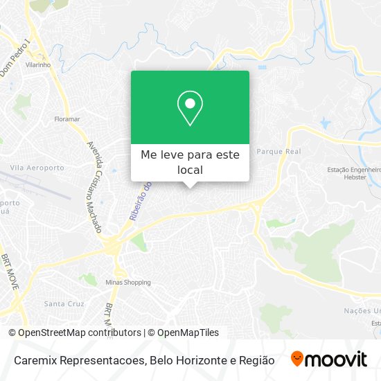 Caremix Representacoes mapa