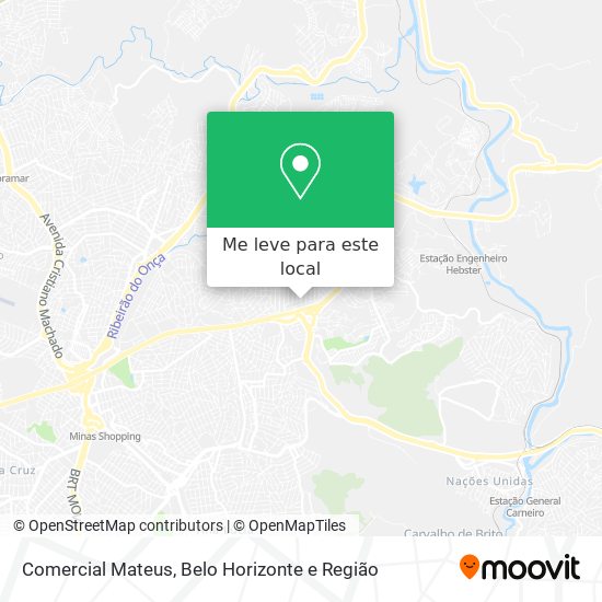 Comercial Mateus mapa