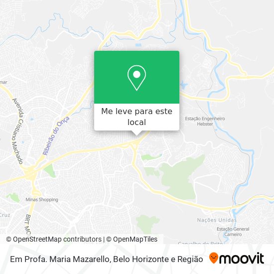 Em Profa. Maria Mazarello mapa
