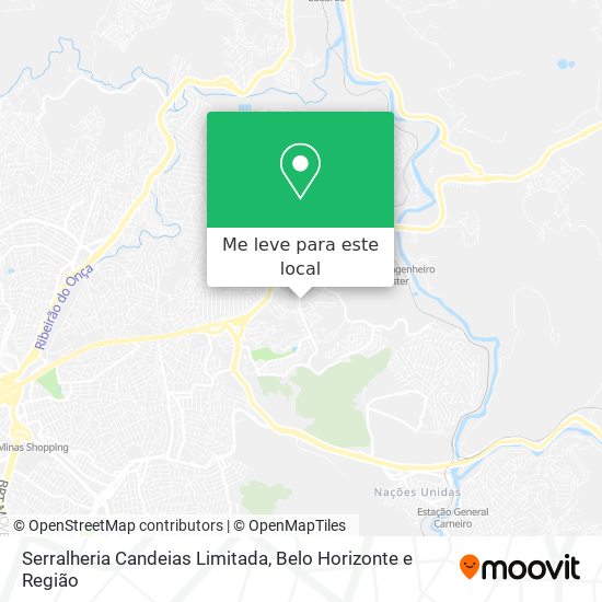 Serralheria Candeias Limitada mapa