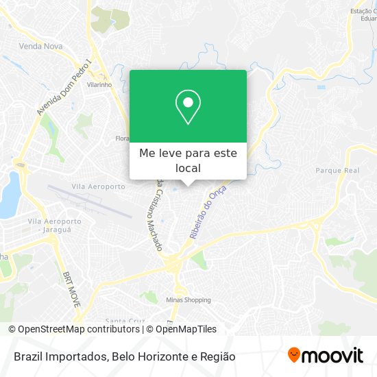 Brazil Importados mapa