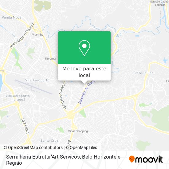 Serralheria Estrutur'Art Servicos mapa