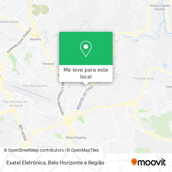 Exatel Eletrônica mapa