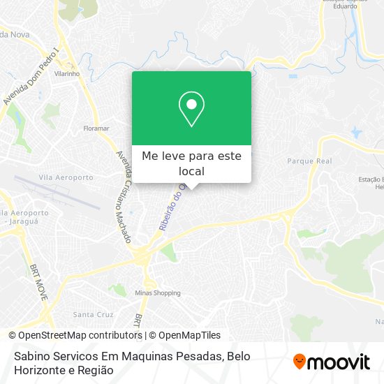 Sabino Servicos Em Maquinas Pesadas mapa