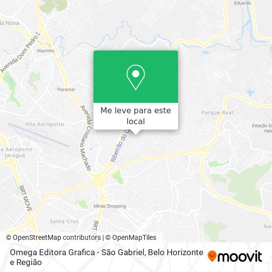 Omega Editora Grafica - São Gabriel mapa