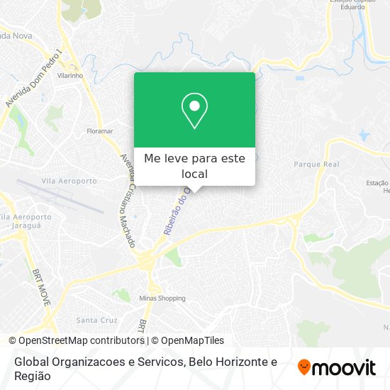Global Organizacoes e Servicos mapa