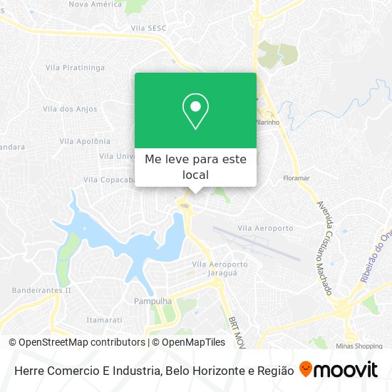 Herre Comercio E Industria mapa
