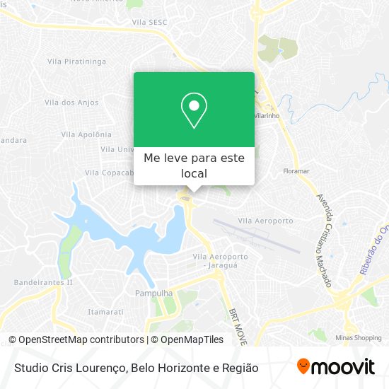 Studio Cris Lourenço mapa