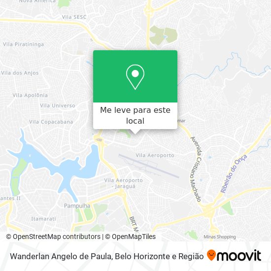 Wanderlan Angelo de Paula mapa