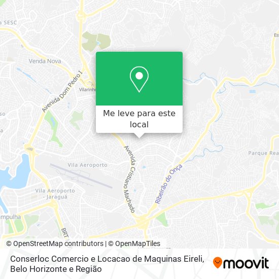 Conserloc Comercio e Locacao de Maquinas Eireli mapa
