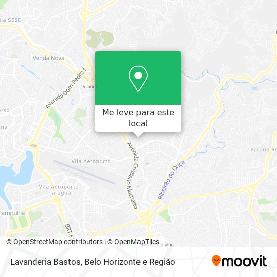 Lavanderia Bastos mapa