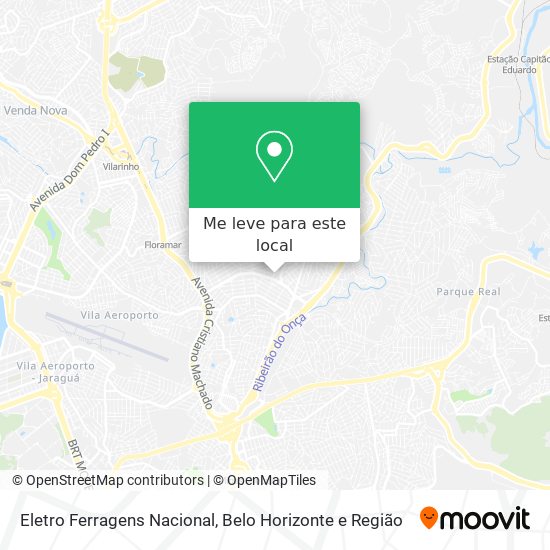 Eletro Ferragens Nacional mapa