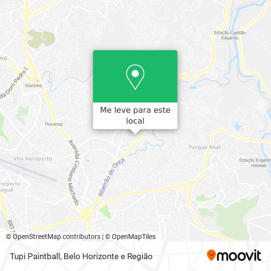 Tupi Paintball mapa