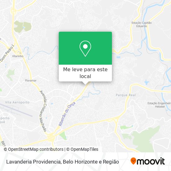 Lavanderia Providencia mapa