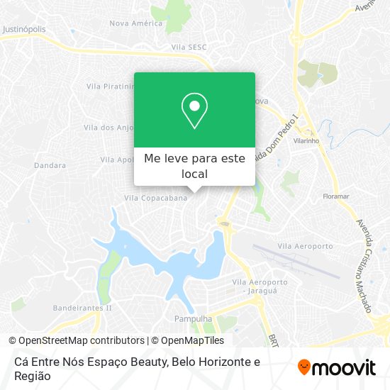 Cá Entre Nós Espaço Beauty mapa