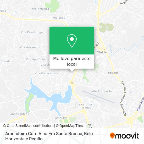 Amendoim Com Alho Em Santa Branca mapa