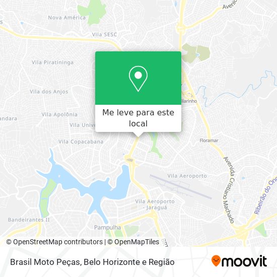 Brasil Moto Peças mapa