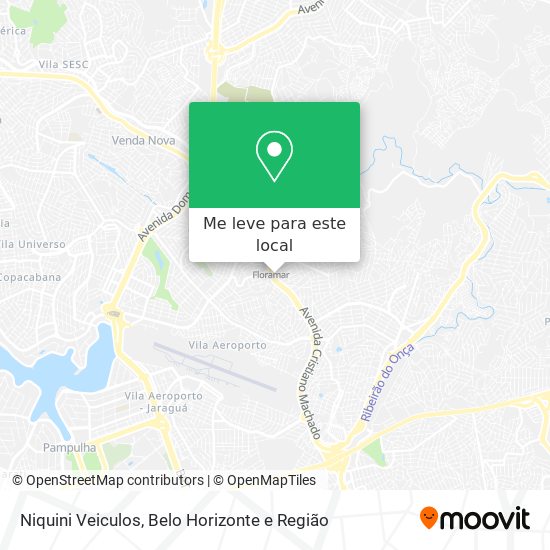 Niquini Veiculos mapa