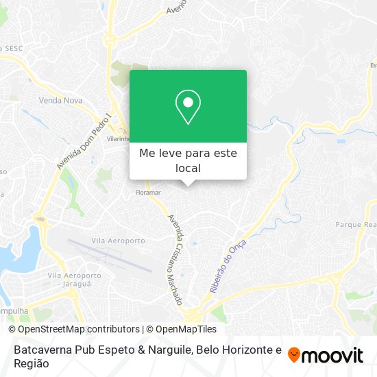 Batcaverna Pub Espeto & Narguile mapa