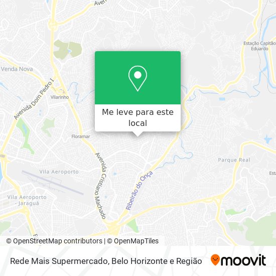 Rede Mais Supermercado mapa