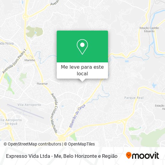 Expresso Vida Ltda - Me mapa
