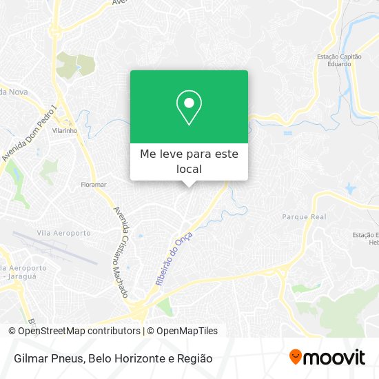 Gilmar Pneus mapa