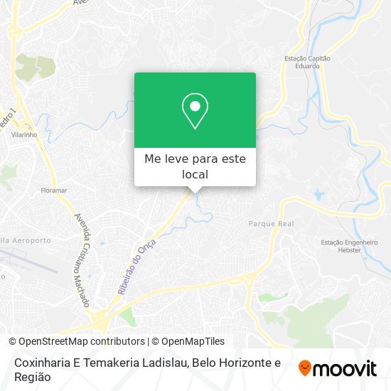 Coxinharia E Temakeria Ladislau mapa