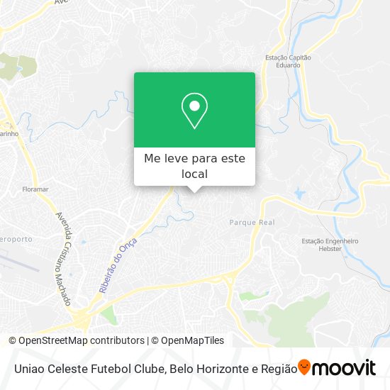 Uniao Celeste Futebol Clube mapa