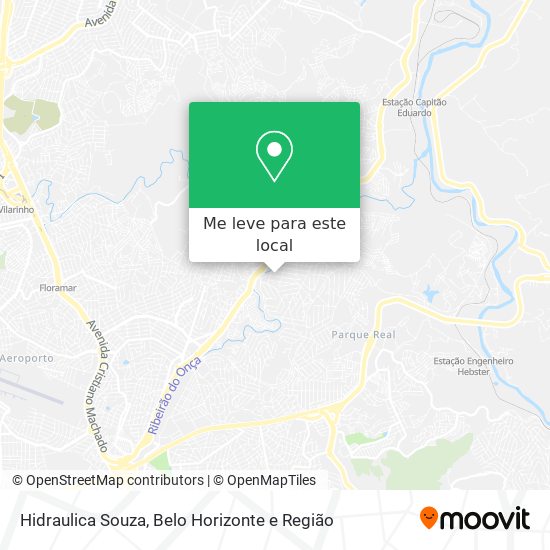 Hidraulica Souza mapa