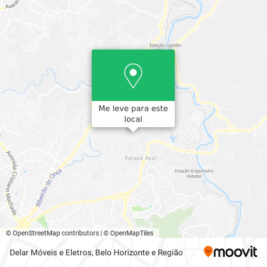 Delar Móveis e Eletros mapa