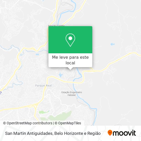 San Martin Antiguidades mapa