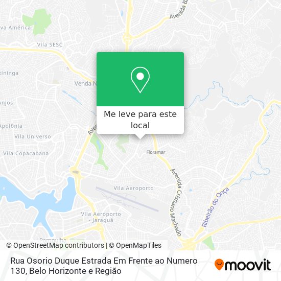 Rua Osorio Duque Estrada Em Frente ao Numero 130 mapa