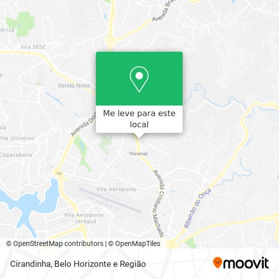 Cirandinha mapa