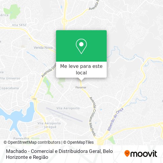 Machado - Comercial e Distribuidora Geral mapa