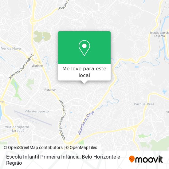 Escola Infantil Primeira Infância mapa