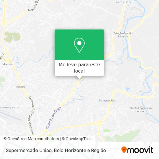 Supermercado Uniao mapa