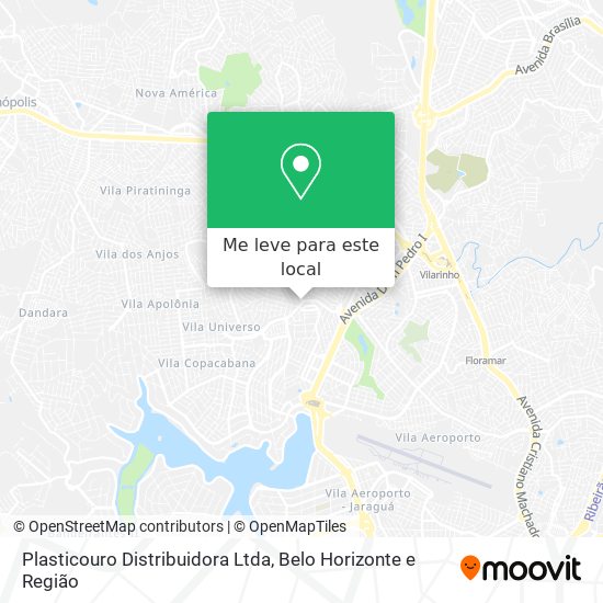 Plasticouro Distribuidora Ltda mapa