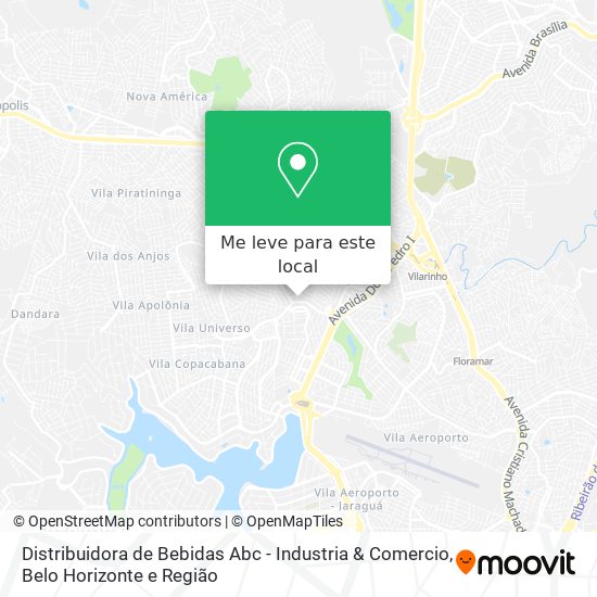 Distribuidora de Bebidas Abc - Industria & Comercio mapa