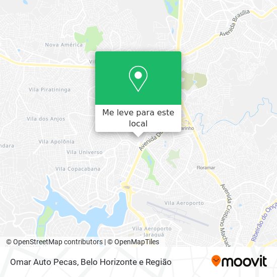 Omar Auto Pecas mapa