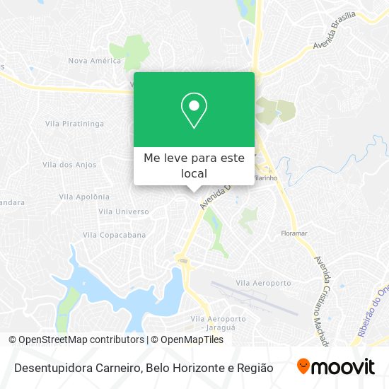 Desentupidora Carneiro mapa