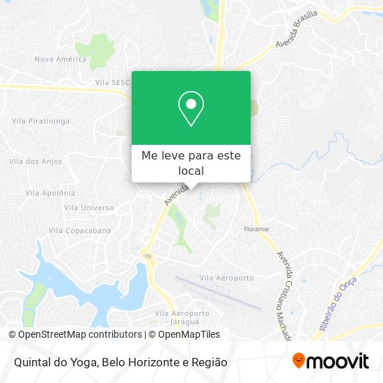 Quintal do Yoga mapa