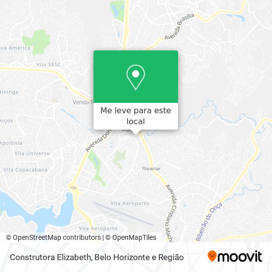 Construtora Elizabeth mapa