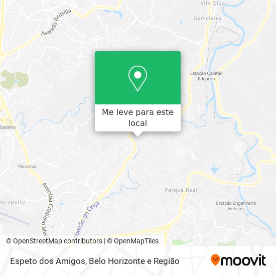 Espeto dos Amigos mapa