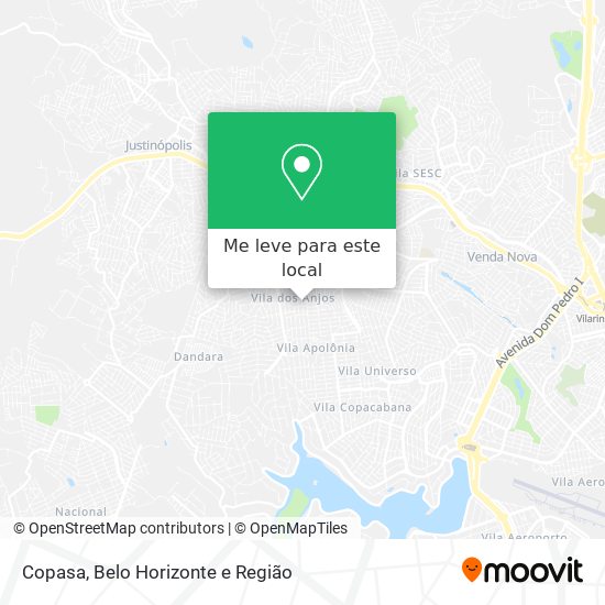 Copasa mapa