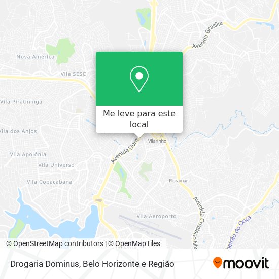 Drogaria Dominus mapa